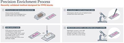 Precision needle-punch tumor enrichment from paraffin blocks improves the detection of clinically actionable genomic alterations and biomarkers